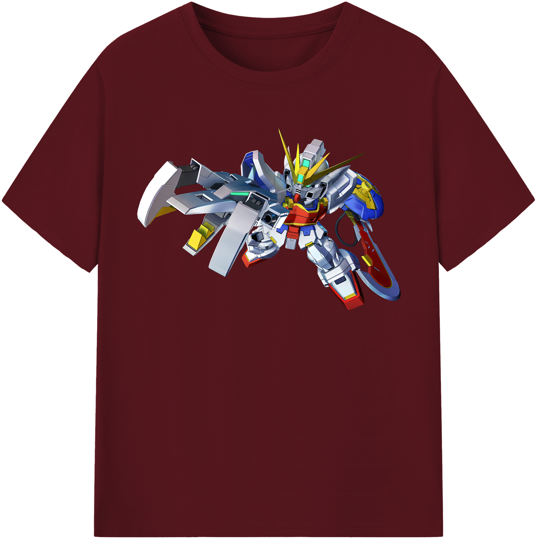 （画像用） 機動戦士ガンダム Mobile Suit Gundam 綿100％半袖Tシャツ（フロントプリント）